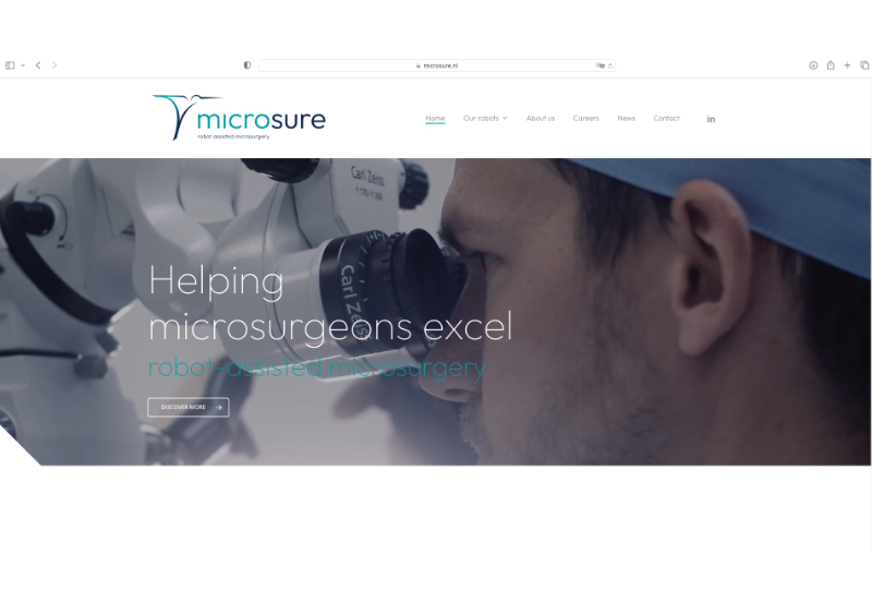 MicroSure new website